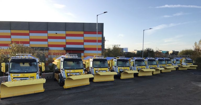 Econ gritters helping keep London’s roads ice and snow free