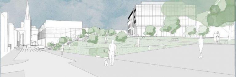 New visuals revealed as Huddersfield’s £210m Cultural Heart takes shape