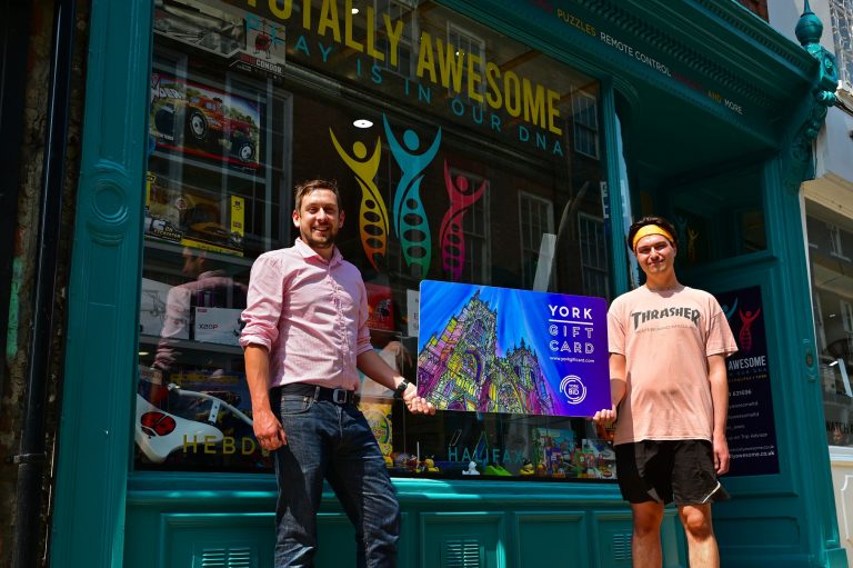 York Gift Card is one of the most successful in the UK, generating £70,000 in sales in 2021