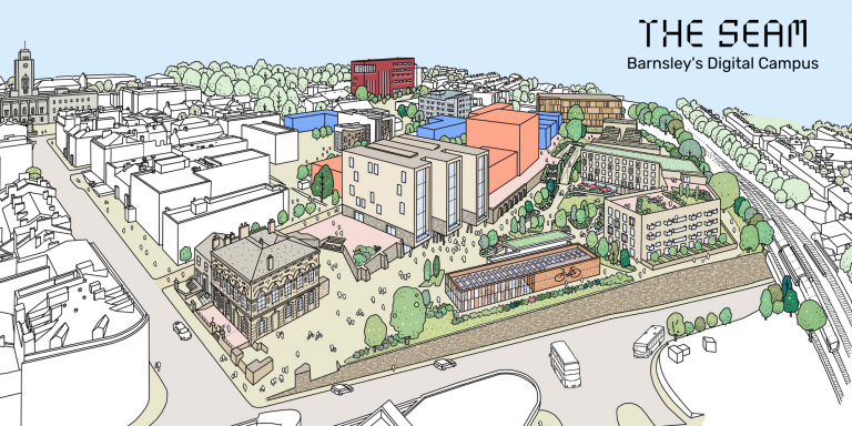 Plans revealed for new green development in heart of Barnsley town centre