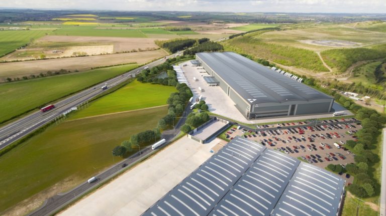 Work starts on 430,000 sq ft sustainable logistics centre in Doncaster