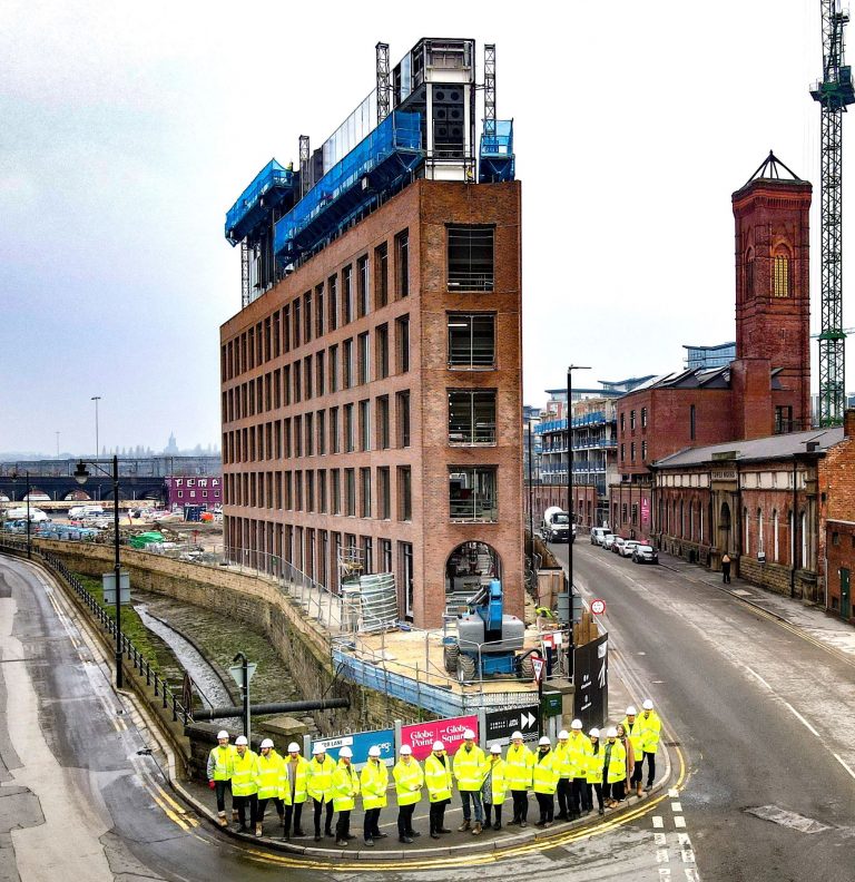 First new office development to complete in Leeds tops out