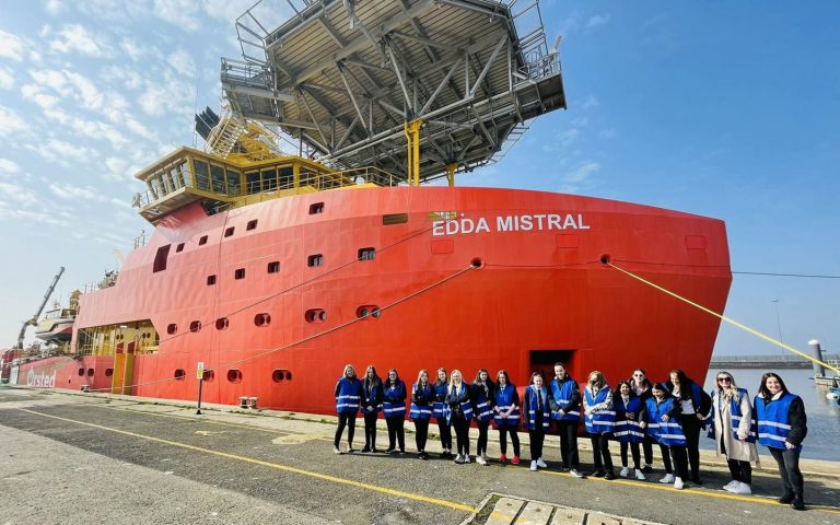 Girls get a taste of careers in the offshore energy industry