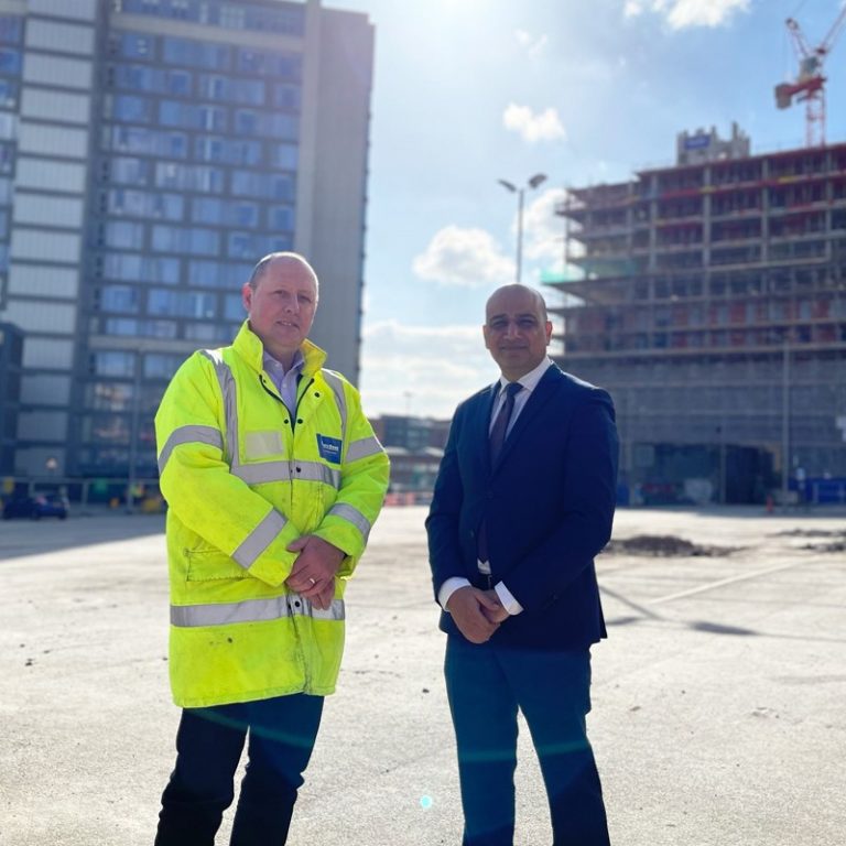 Construction begins on landmark park for Sheffield city centre
