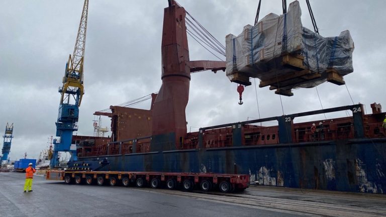 Forgemasters’ new press arrives in UK from Japan