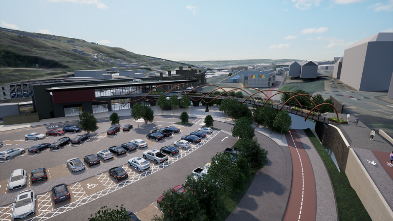 £30m station plans on the right track