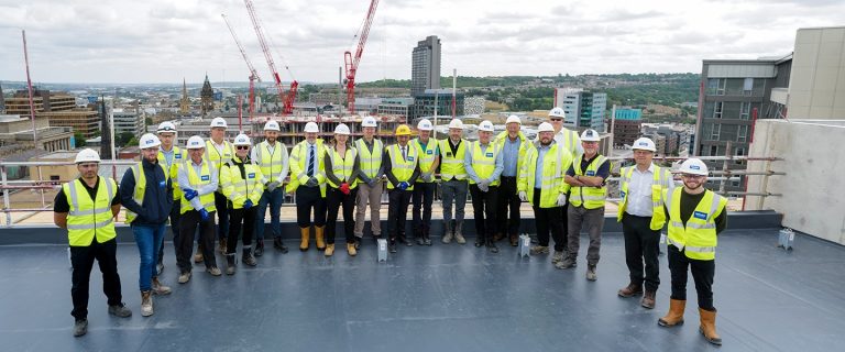 14-storey Sheffield residential development reaches important milestone