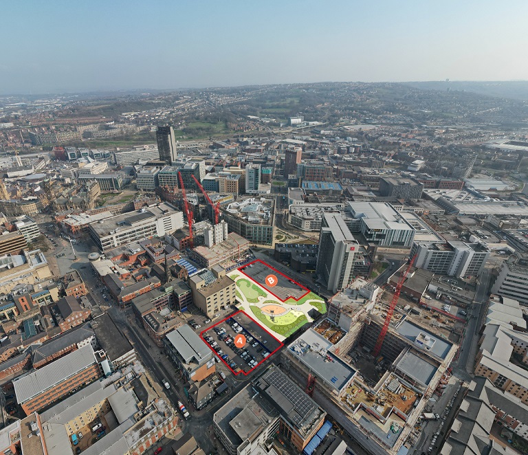 Two Sheffield City Centre sites launched to market as part of £470m Heart of the City scheme