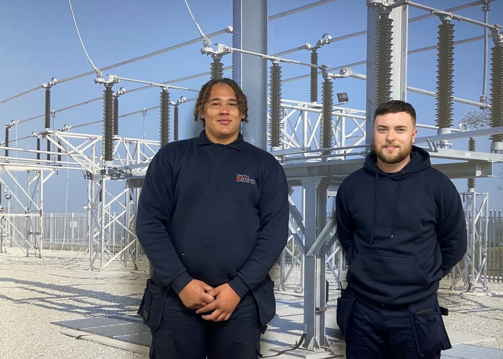 Yorkshire electrical engineering firm pair of apprentices