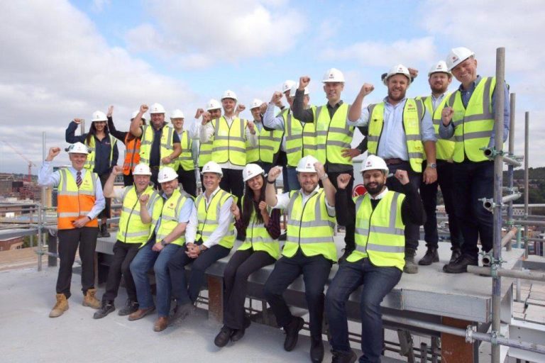 Major apartment scheme tops out in Sheffield