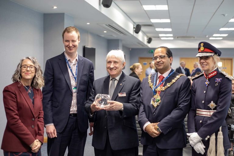 Presentation of Queen’s Award for Rotherham firm