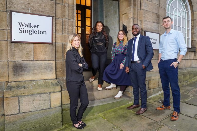 Yorkshire property consultancy Walker Singleton announces five new appointments to support growth plan