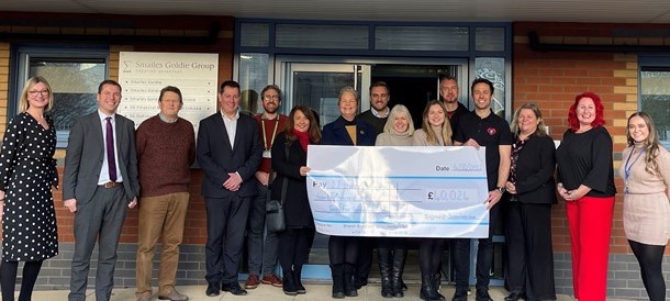 Accountancy firm’s employees raise more than £40,000 for charity