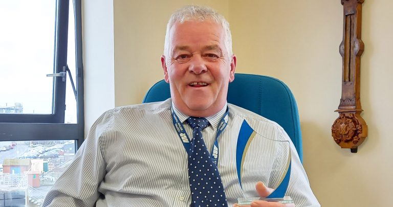 Mark beats 200 others to scoop Harbour Master of the Year title
