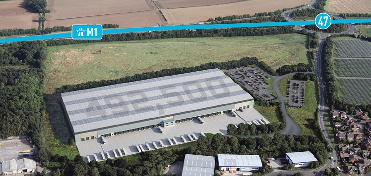 Detailed planning secured on largest consented single unit distribution scheme in Leeds