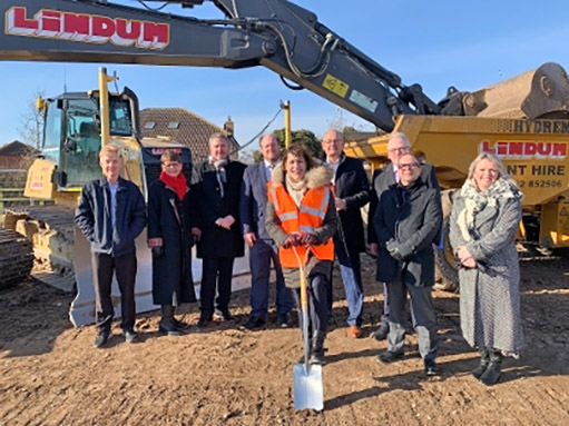 Lindum Group starts work on Campus for Future Living in Mablethorpe