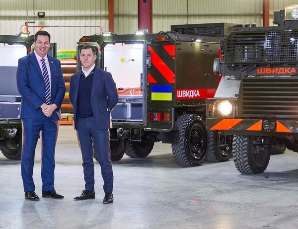 Goole company builds more armoured ambulances for Ukraine
