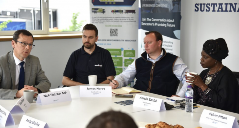 Doncaster businesses meet Don Valley’s MP