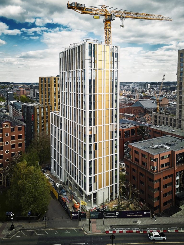 Work hits major milestone on new Leeds tower