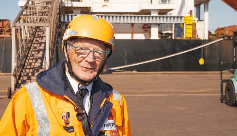 Dave pilots course to retirement after 47 years on the Humber