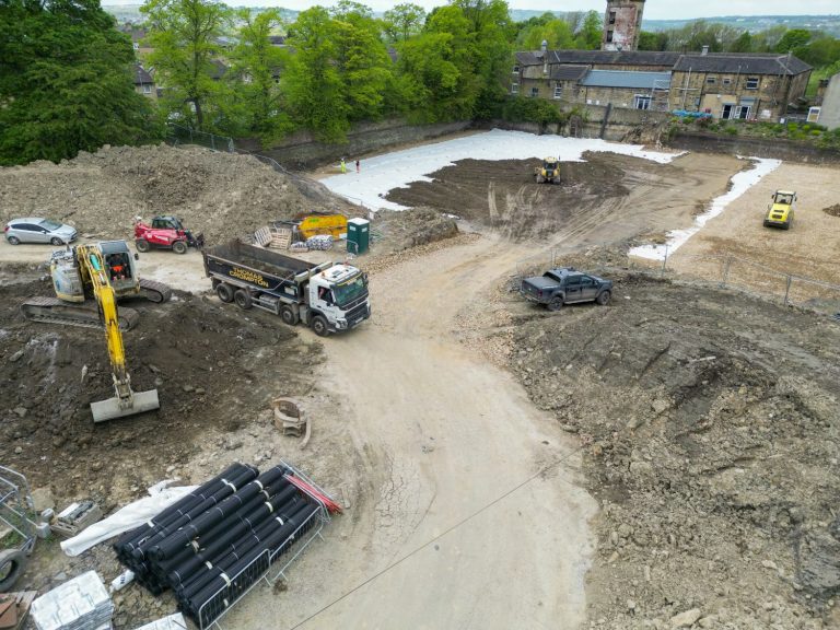 Site remediation paves way for new residential development in Huddersfield