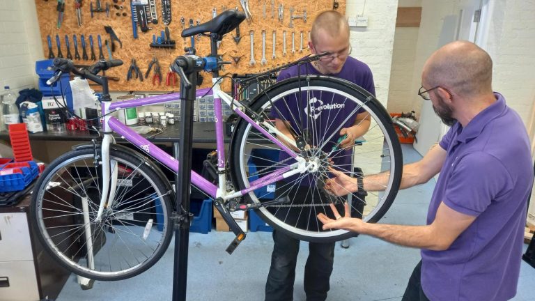 Cycling charity gets £60,000 grant for community cycle hub work