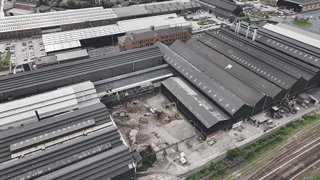 Demolition starts for the UKs largest open-die forging line