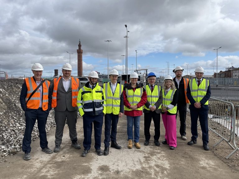 Construction underway on major new operations base for the Humber’s offshore wind industry