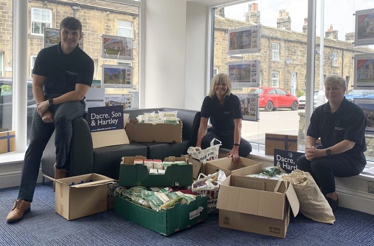 Yorkshire estate agent helps homeless charity