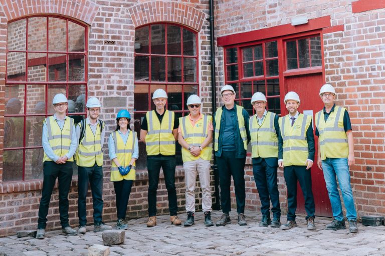 Revival of Sheffield’s historic Leah’s Yard reaches important construction milestone