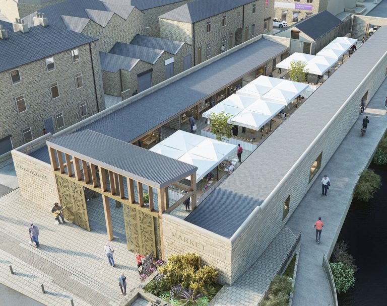 Design finalised for new £3m Brighouse market
