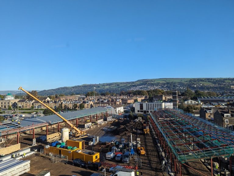 Work well under way at Keighley industrial hub