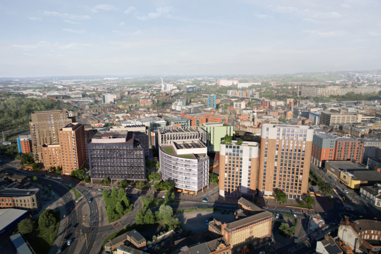 New visuals offer birds’-eye view of Sheffield’s West Bar