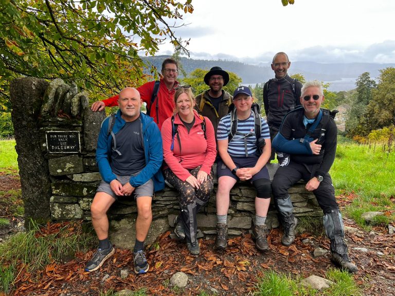 JCT600 directors walk the Dales Way for automotive charity