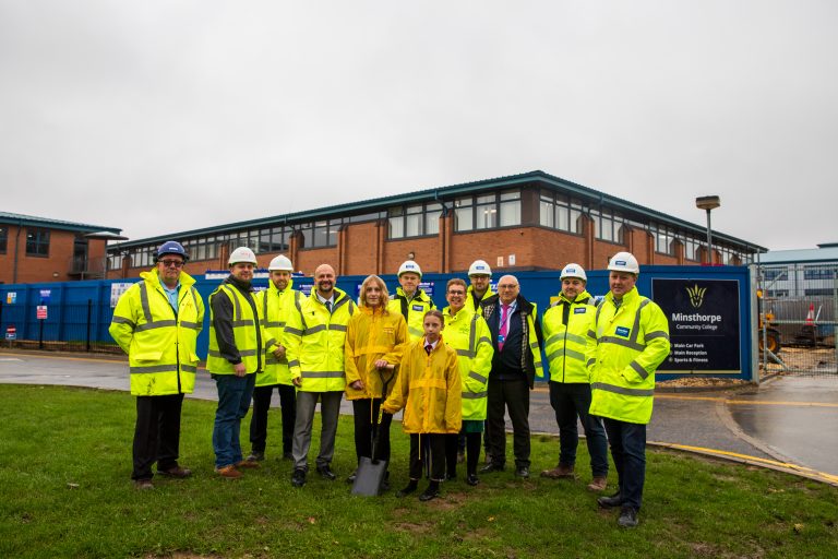 Henry Boot Construction start work on Minsthorpe Community College sports facilities