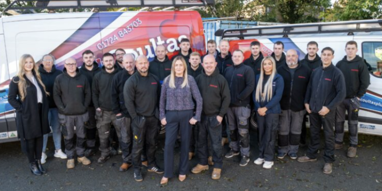Scunthorpe plumbing and heating firm wins caring for the community award
