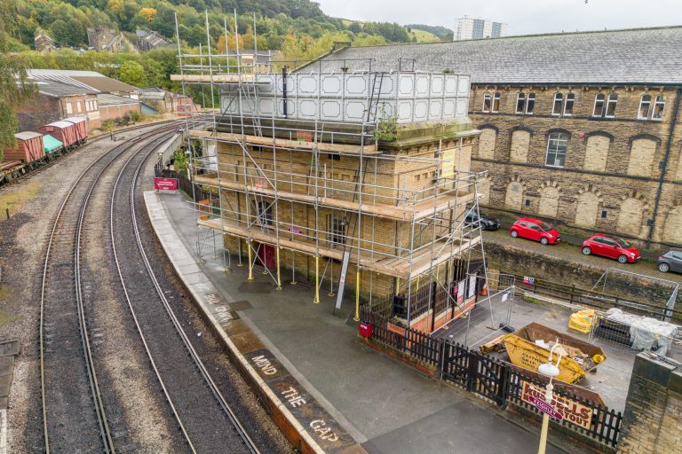 Work starts to turn historic water tower into visitor centre