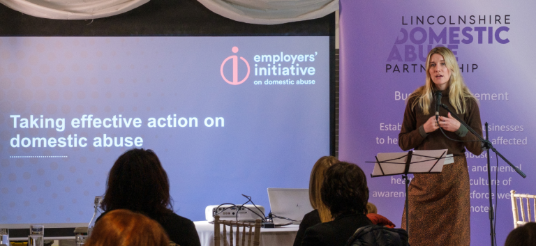 Businesses shown ways to help victims of domestic abuse