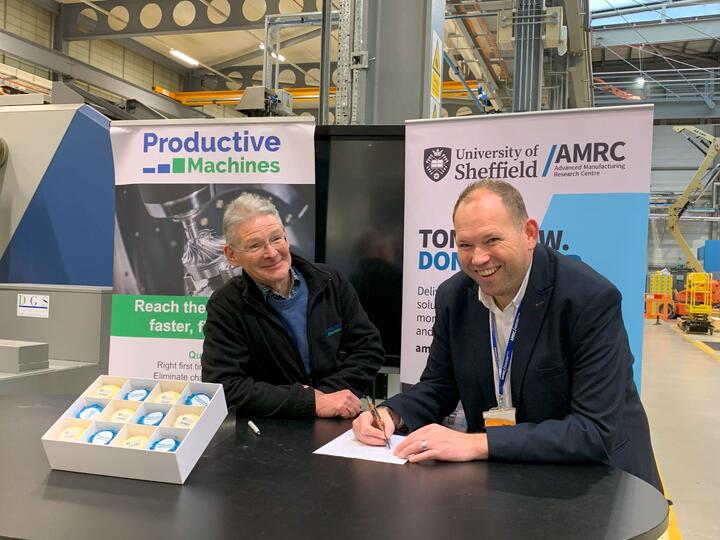 AMRC forms partnership with Productive Machines