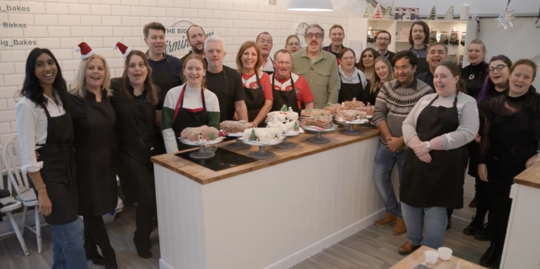 TV’s champion baker helps Nuclear AMRC raise more than £25,000 for Macmillan