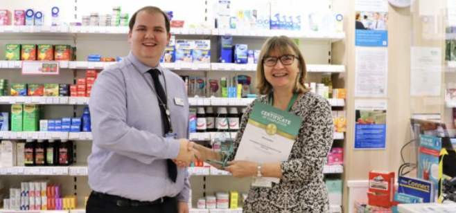 Sleaford pharmacist wins national award