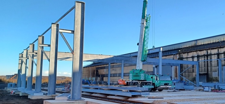 British Steel invests £10m in rail stocking facility at Scunthorpe