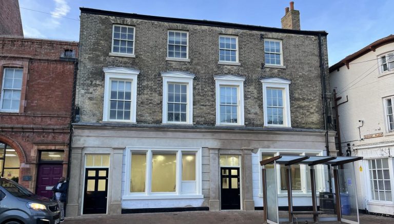 Rasen repairs restore frontage of flagship building