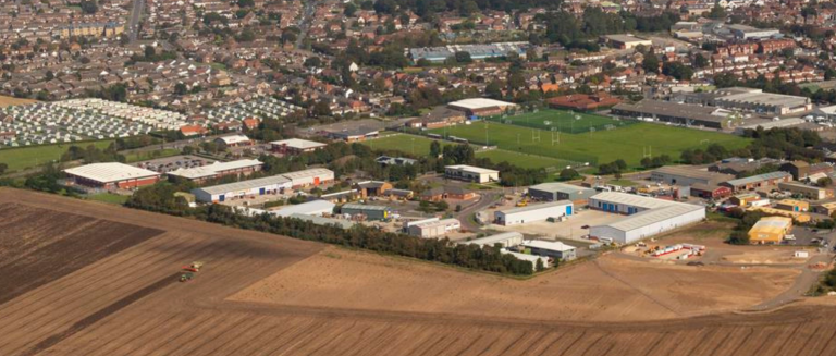 County Council builds six new industrial units in Skegness