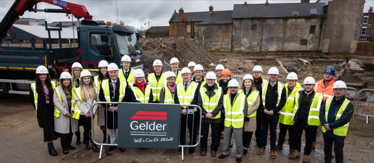 Gelder Group boss uses silver spade for ceremonial start on cinema