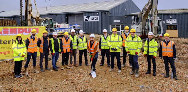 Lindum Group starts work on office block project for DFDS
