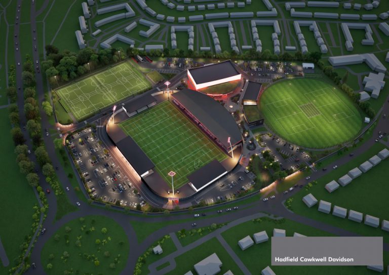 Full planning application submitted for new stadium for Sheffield FC and Sheffield Eagles Rugby League Club