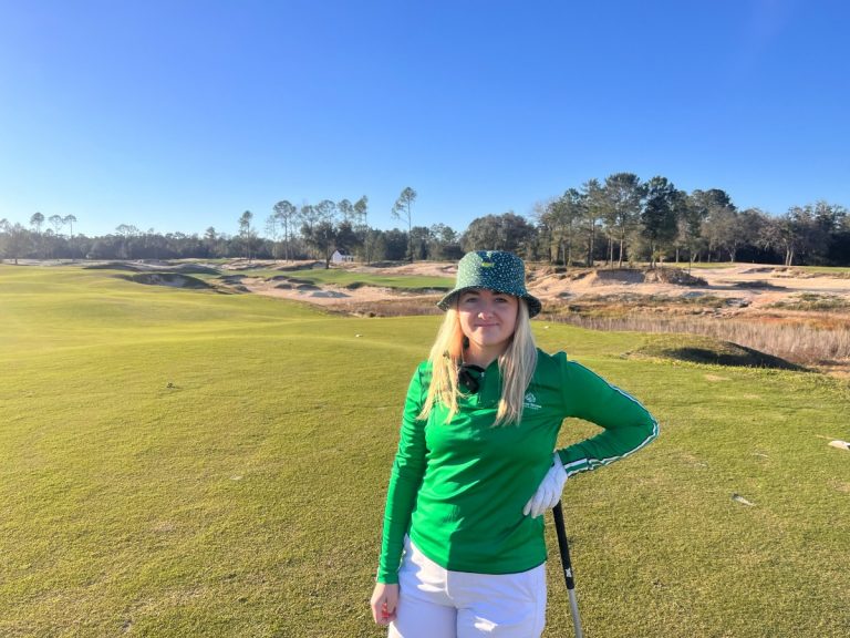 Hannah secures leading role in male-dominated world of golf