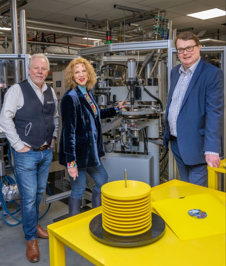 Vinyl record manufacturing start-up takes on new premises in York
