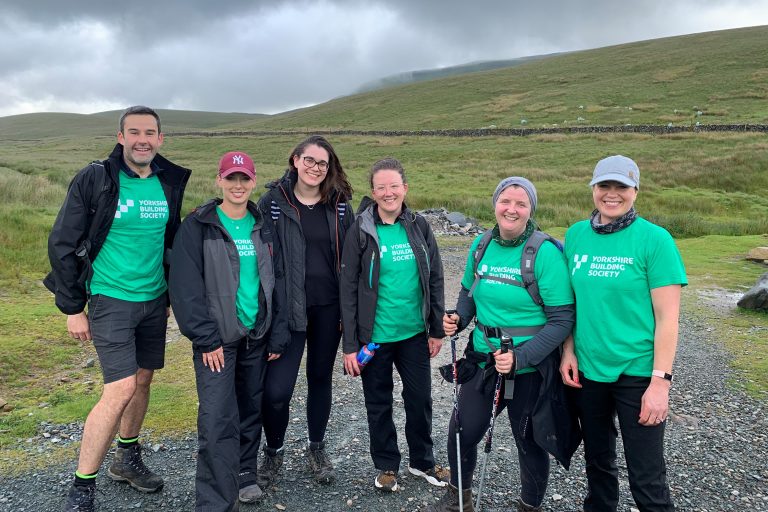 Yorkshire Building Society employees’ Three Peaks Trek raises £48k for FareShare